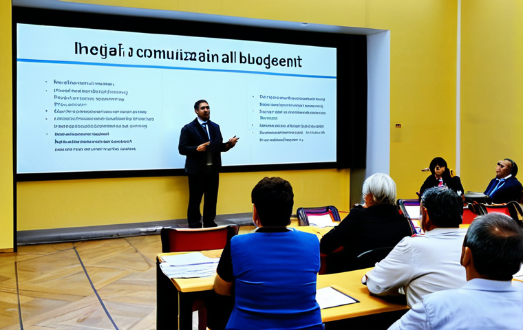 **

"A vibrant town hall meeting in Seville, Spain, focusing on participatory budgeting. Diverse citizens are engaged in respectful discussion, reviewing budget documents projected on a screen. The room is well-lit and professional, with local officials attentively listening. Everyone is fully clothed in appropriate attire. Depict a sense of community involvement and fiscal responsibility. Safe for work, appropriate content, family-friendly, perfect anatomy, natural proportions, professional."

**