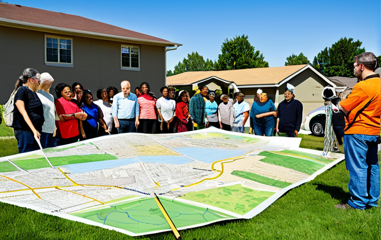 Community Needs Assessment**

"A diverse group of neighbors participating in a community workshop, drawing on a large map, discussing local issues, fully clothed, appropriate attire, safe for work, perfect anatomy, natural proportions, community engagement, bright and collaborative atmosphere, professional photography, high quality, family-friendly."

**