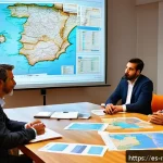 지역개발 컨설턴트 경력 쌓기 - A professional regional development consultant engaging in a collaborative meeting with local commun...