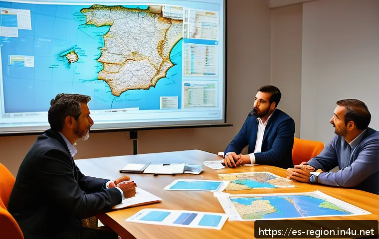 지역개발 컨설턴트 경력 쌓기 - A professional regional development consultant engaging in a collaborative meeting with local commun...